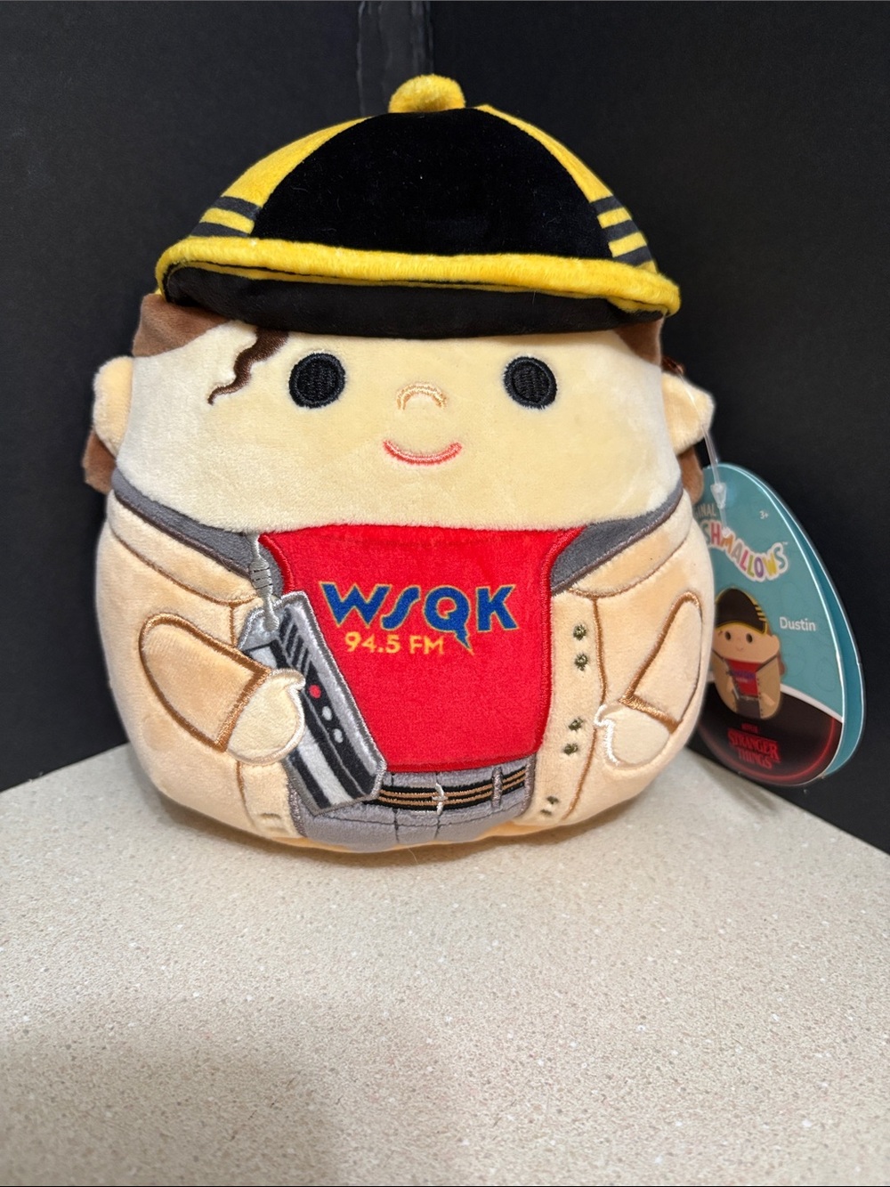 Squishmallows Stranger Things Dustin 7" NWT